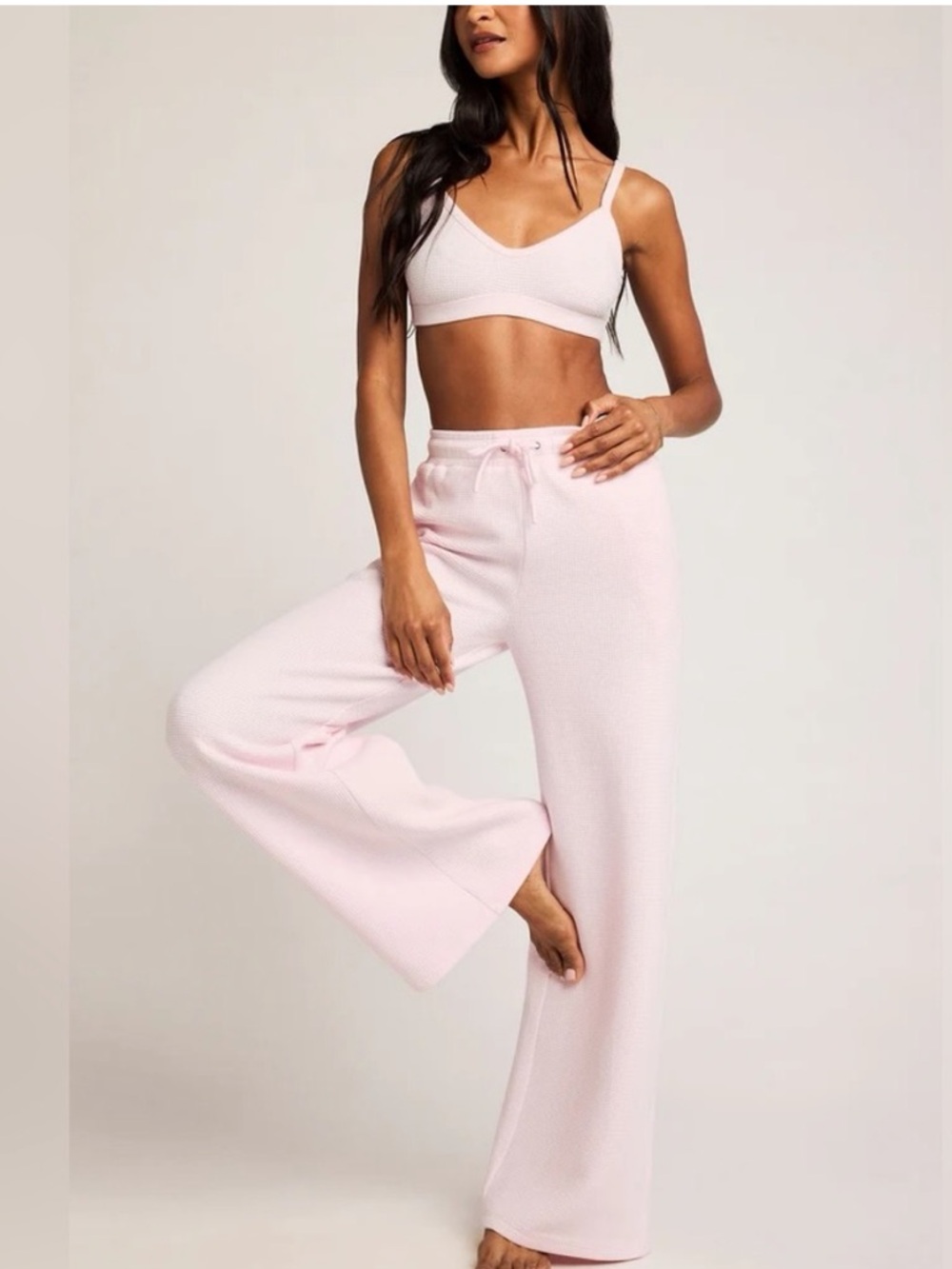 NWT! Negative Underwear Waffle Knit Lounge Bralette in Puff 4